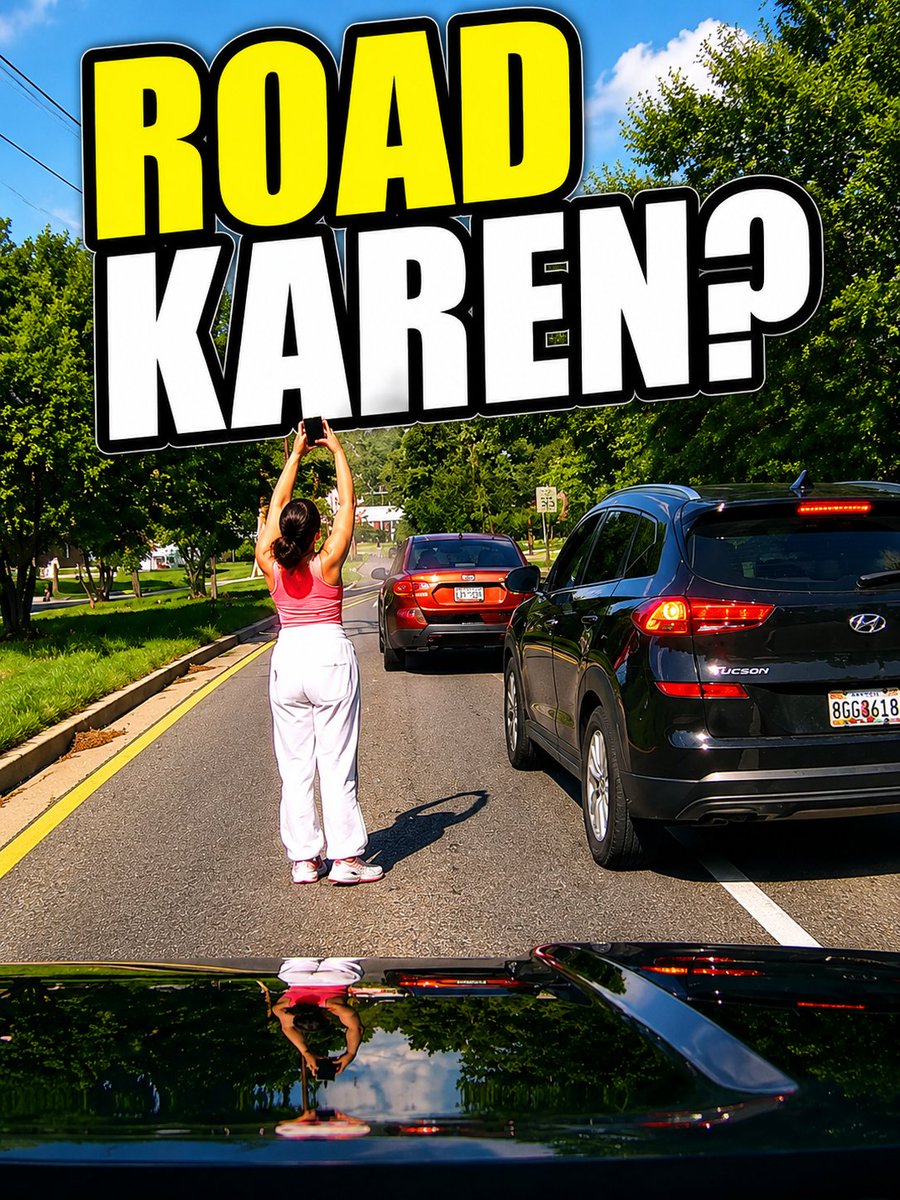 She Stopped Traffic For This?