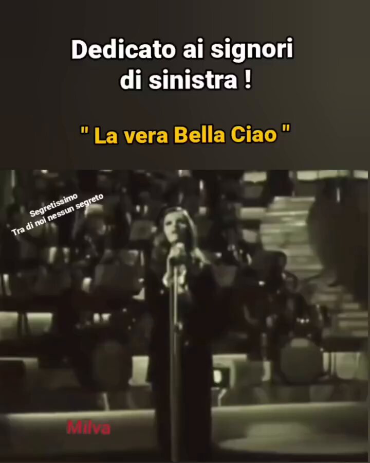 Il testo originale di Bella Ciao ....Alla mattina, appena alzata, Dedicata ai sinistroidi che hanno modificato il testo dalla versione originale #PD #Conte #Mov5S #ZekkeRosse #maranza #risorse #Boldrini #Fratoianni #Bonelli #Schlein