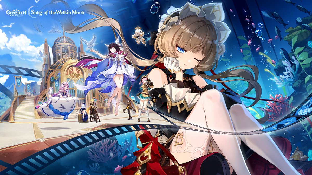 Version "Luna VIII" "Sunny Summer Fontinalia" Trailer | Genshin Impact #GenshinImpact #GenshinLunaVIII From its reflection upon the water, we learn that the new moon has risen. Beneath the early summer night sky, we wander free and unhurried.