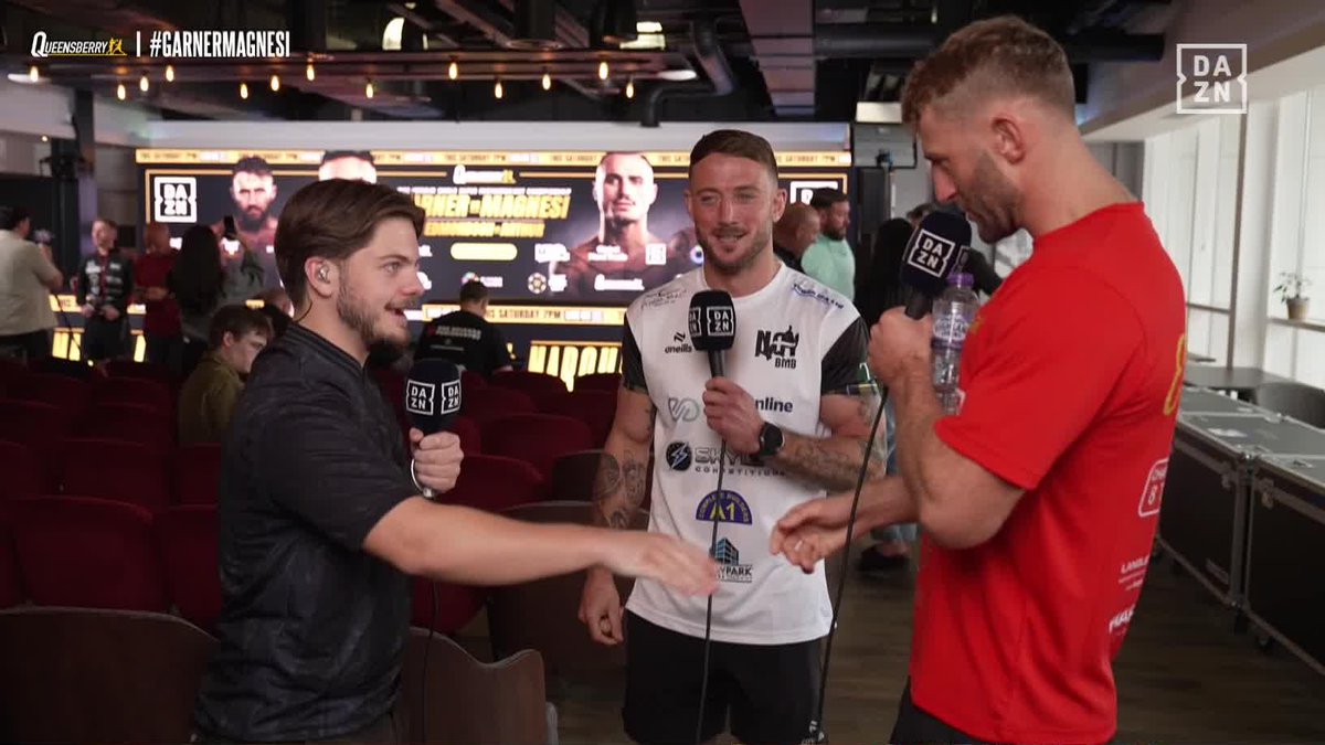 😂 Lewie Edmondson x Brad Pauls 🥊 x Charlie Parsons never a dull moment... #GarnerMagnesi | June 20 | Live on DAZN ▪️