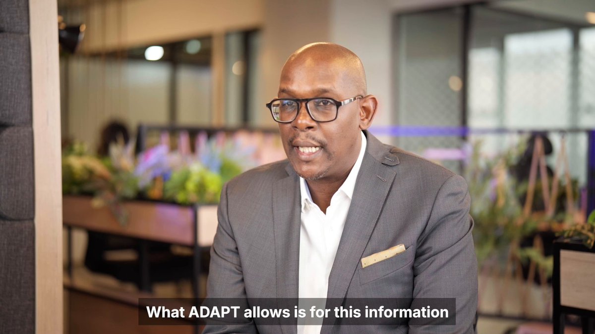 "From dusty files in customs offices into data flows - a rising tide carries all ships." Nzioka Waita, Managing Director for Africa at Tony Blair Institute for Global Change, on how ADAPT unlocks trade finance for SMEs across the continent.