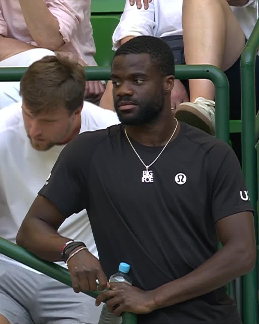 A special guest in the crowd for this All-American match 👀🇺🇸 #TWO26