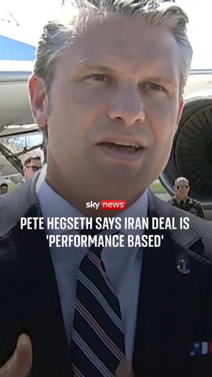 The deal between the U.S. and Iran would be subject to change if the Iranians do not keep their promises, says the U.S. government. U.S. defence secretary Pete Hegseth says the Iran deal relies on performance, rather than trust