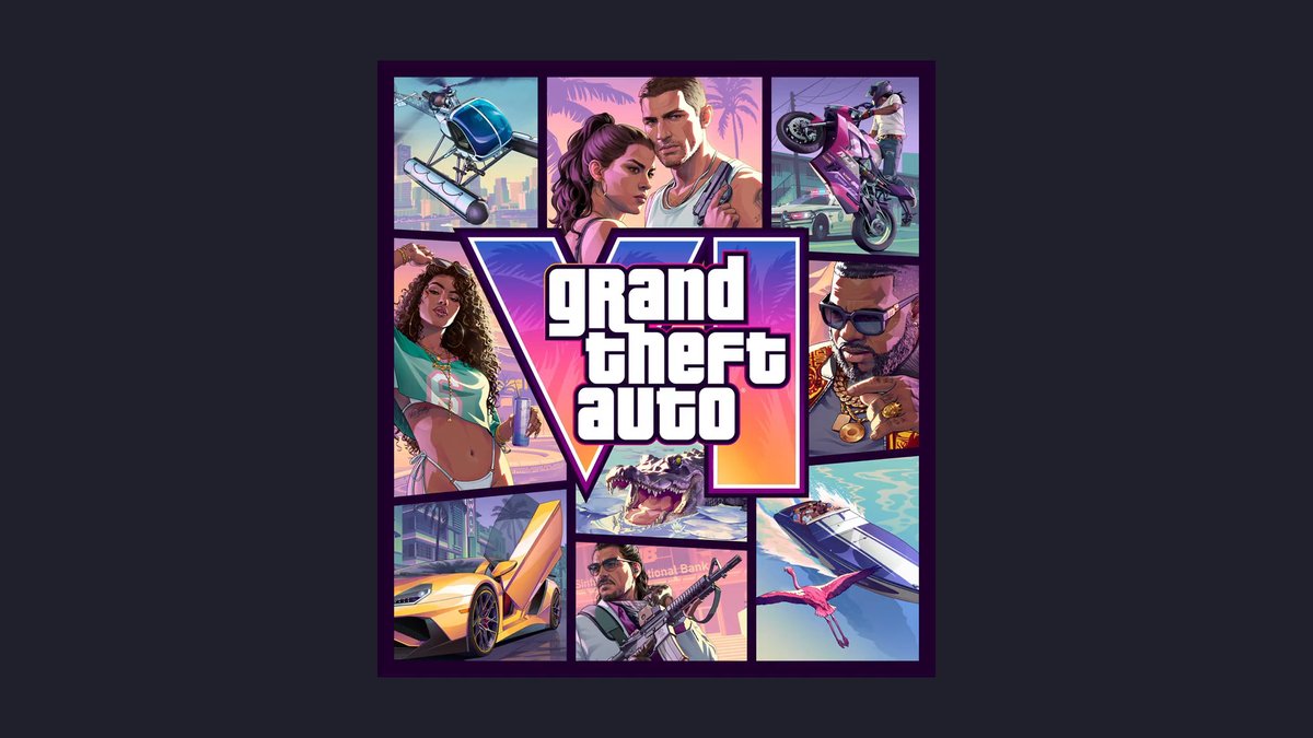 Rockstar has revealed the official cover art for Grand Theft Auto 6, alongside a preorder date of June 25. #IGNSummerOfGaming