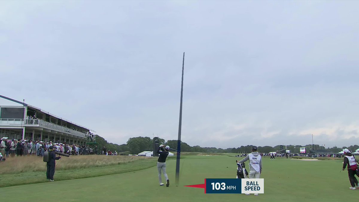 The difference between pure and pain at Shinnecock isn't much.
