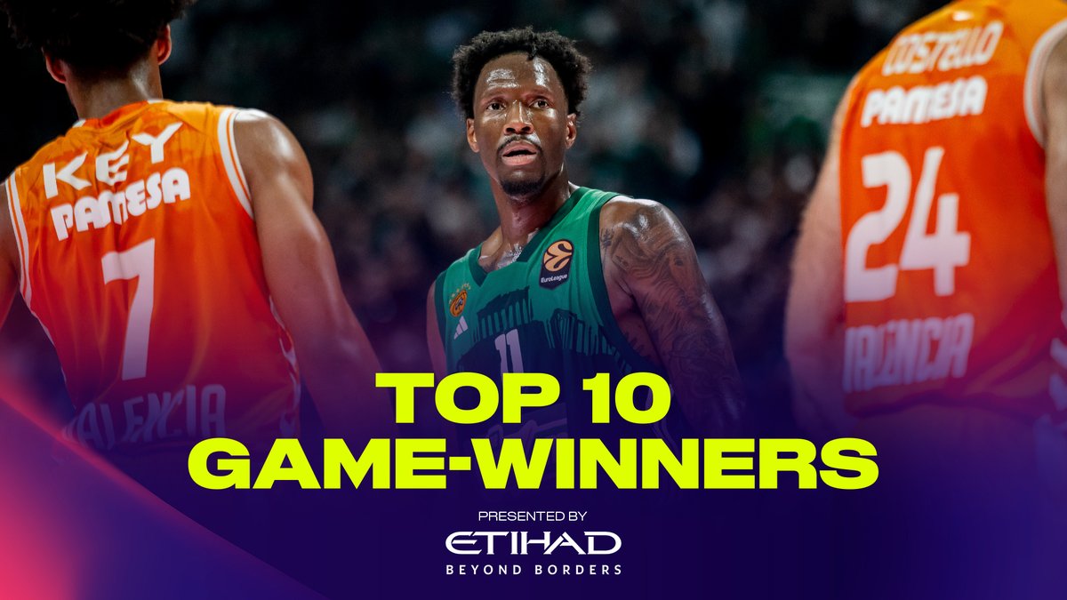 Drop the mic moments that leave the WHOLE crowd stunned 🤯 Check out the Top 10 Game Winners from the season! Top Plays of the Season I Etihad Airways