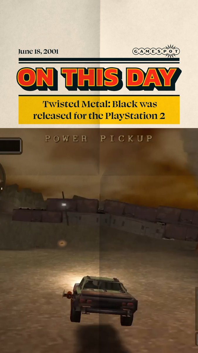 Twisted Metal: Black was released on PlayStation 2 on this day 25 years ago 🔥 Those were the days.