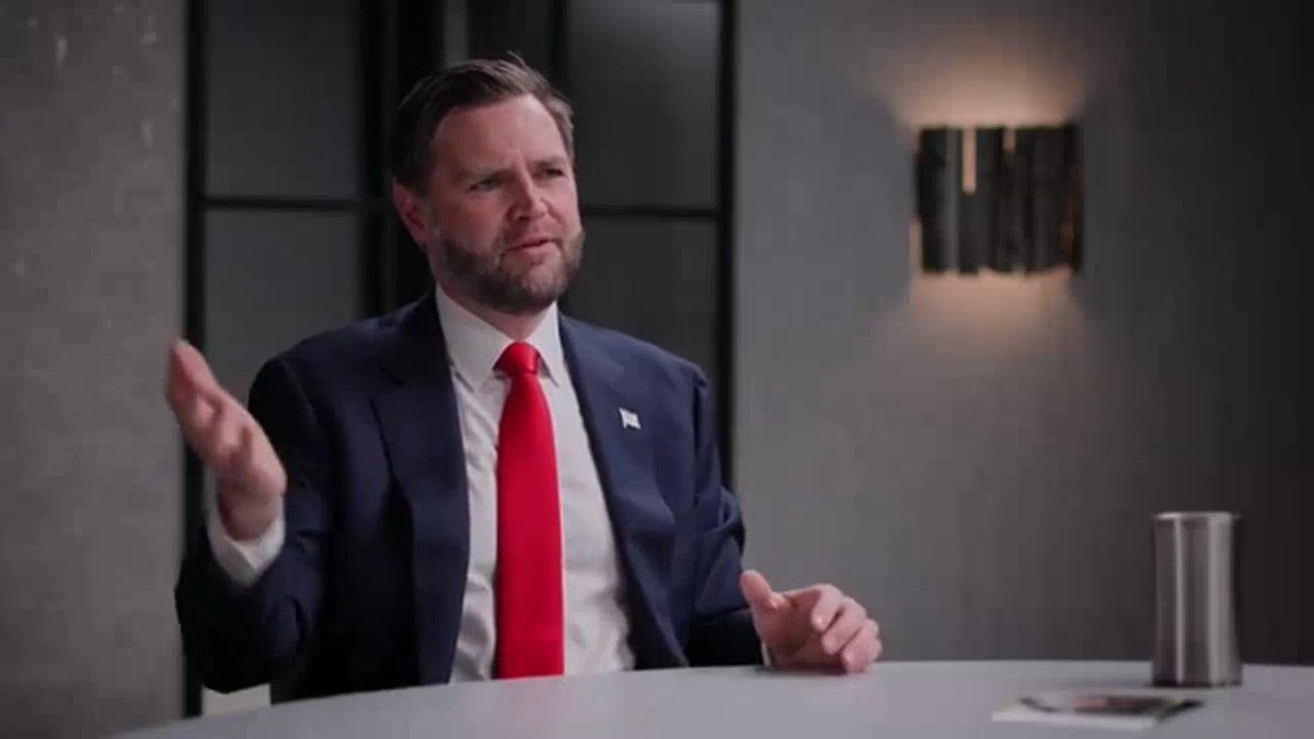 Vance compares immigration to a dinner party: If you invite 10 people and one brings a stranger, that might be fun. But if they all bring 3 strangers, it's going to totally change the character of the conversation