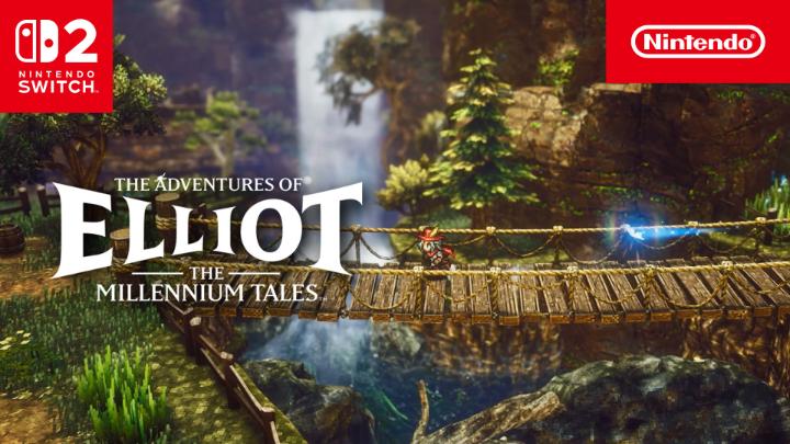 🎨 Gráficos en HD-2D ⚔️ Acción y aventura a raudales Viaja a través de distintas eras en The Adventures of Elliot: The Millennium Tales, ¡que ya está disponible para #NintendoSwitch2! Pruébalo gratis: