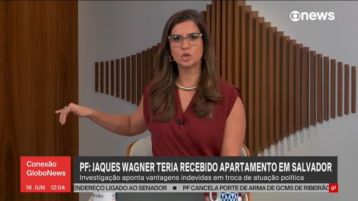 PF encontra mais de 33 mil euros e cerca de 6 mil dólares em endereço atrelado a Jaques Wagner na Bahia. Os montantes se somam aos 49 mil dólares achados mais cedo em endereço atribuído ao senador em Brasília. #ConexãoGloboNews ➡ Assista à #GloboNews: