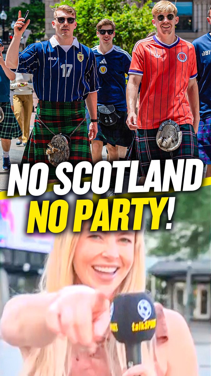 Shebahn Aherne &amp; the Scotland fans are living their best life at the World Cup 🥳 @kalshi @kalshisports FOX Soccer #fifaworldcup