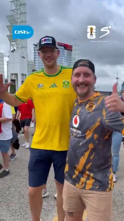 There's no shortage of Bafana Bafana representation in Atlanta 🤩🇿🇦 #FIFAWorldCup2026 | #DStvFIFAWorldCup2026 | #EverythingCanWait