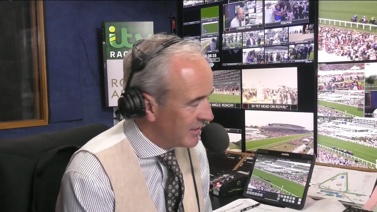 🗣"It's world class riding from two brilliant jockeys" Ruby with high praise for both Ryan Moore and William Buick!