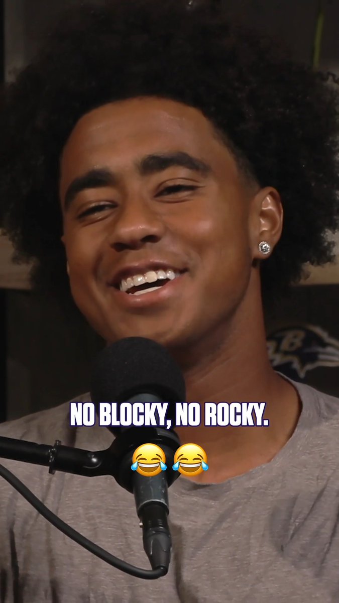 No Blocky, No Rocky. 😂 Ja'Kobi Lane stops by The Lounge podcast to discuss his approach and expectations going into his rookie season. Watch: Listen: