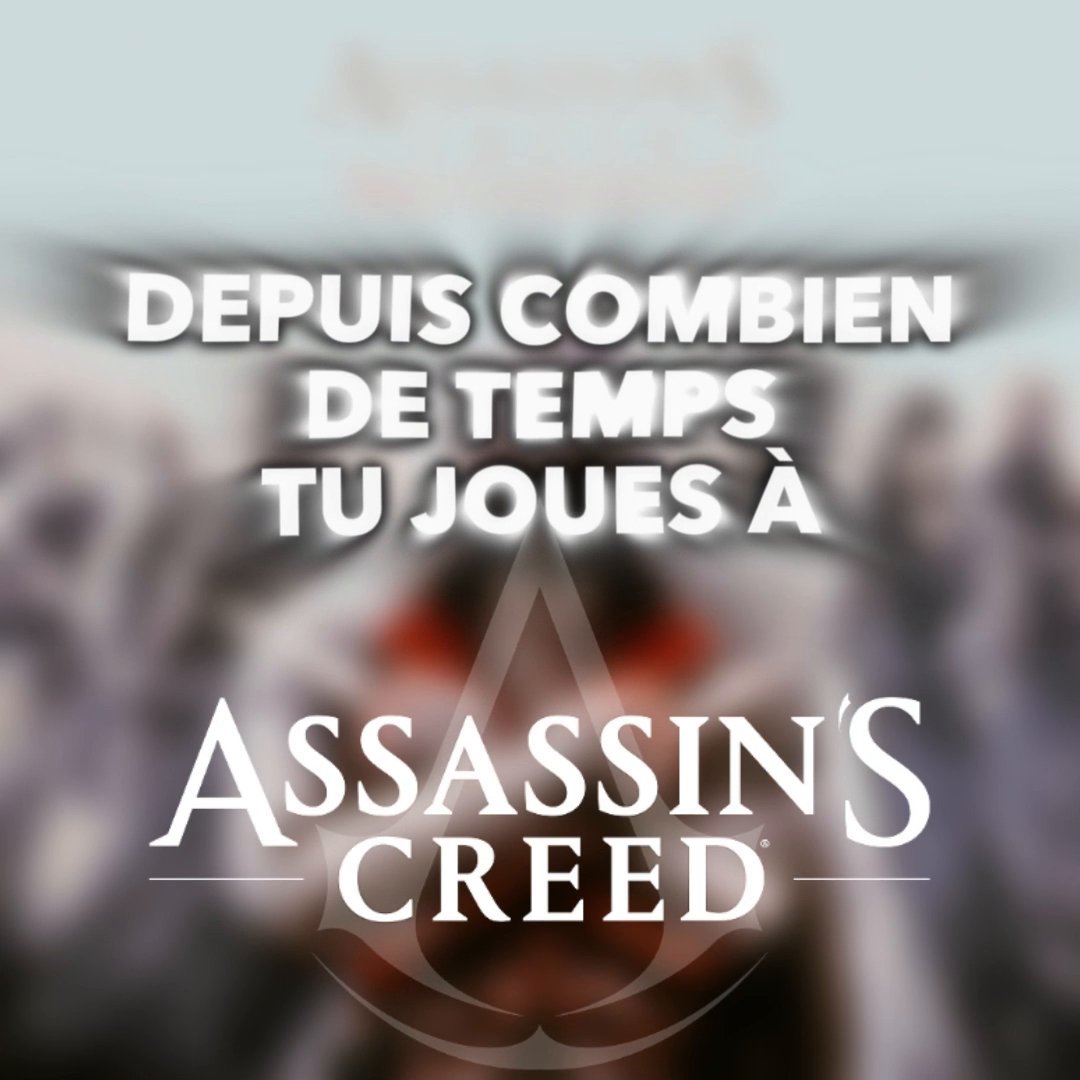 DEPUIS QUAND TU JOUES À ASSASSIN'S CREED ?! 🤯 Découvrez la durée de votre histoire avec la saga Assassin's Creed, selon le 1er jeu auquel vous avez joué (Partie 2) ! 👀
