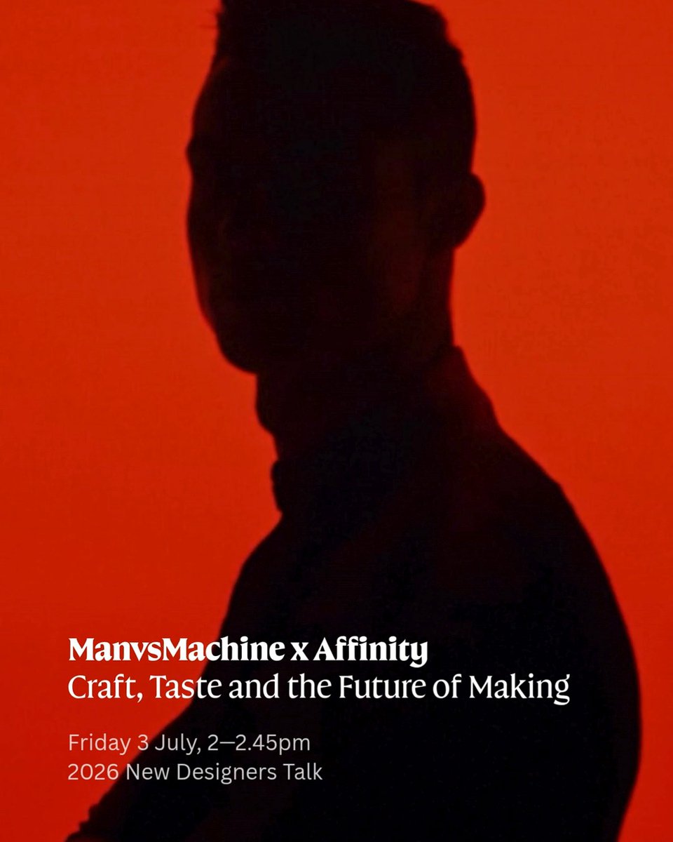 If you’re heading to @newdesigners this July, join our Global Creative Director, Deanna German alongside Mike Sharpe & Felix Bradley-Davies ManvsMachine to talk all things creativity, tech, and why great work still comes down to ideas, taste, and craft: