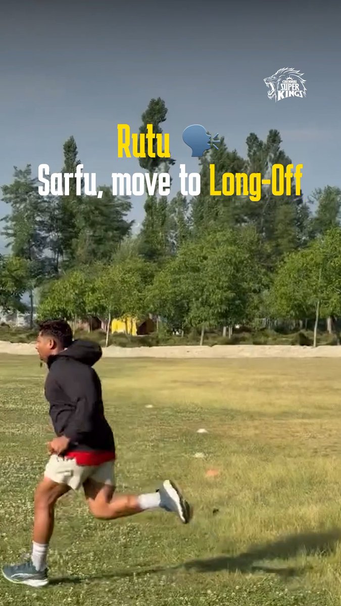 When Sarfu is on the field 😂 Tag a friend who's everywhere on the field ✍️ #WhistlePodu #Yellove