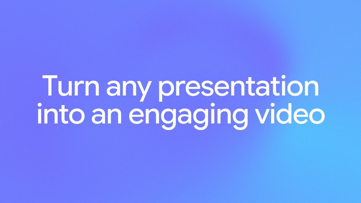 Let’s put an end to boring presentations. 🥱 Google Vids turns your slides into engaging videos presented by an AI avatar. Try it at no cost on desktop →