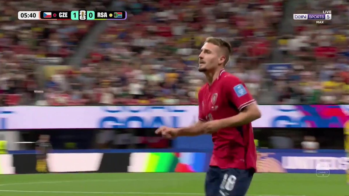 🚨🚨🚨🚨🚨🚨🚨🚨🚨🚨🚨🚨🚨🚨🚨 منتخب التشيك 🇨🇿 يسجل هدف التقدم مبكرًا!!!!!!!! منتخب التشيك 🇨🇿 يسجل ضد جنوب أفريقيا!!!! 🇿🇦