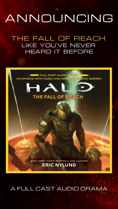 Halo: The Fall of Reach like youโve never heard it before. Announcing an all-new, fully-dramatized adaptation of the Master Chiefโs origin story, performed by a full cast led by iconic series voices Steve Downes, Jen Taylor, and Tim Dadabo. Coming November 10, pre-order your copy from Simon & Schuster Audio: