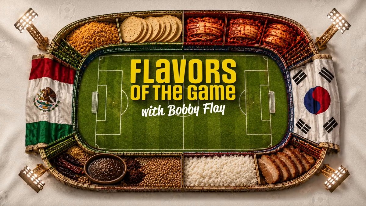 Mexico vs. South Korea: Food Edition 🙌 Food Network’s Bobby Flay sits down with Ali Krieger and Alexis Nunes to see which country's plate wins before the two face off on the pitch 😋