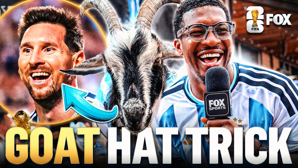 Messi has never scored a FIFA World Cup hat trick without @jaboowins in the building #JameisOnFOX Watch Jameis' full day with the 🐐 (literally)