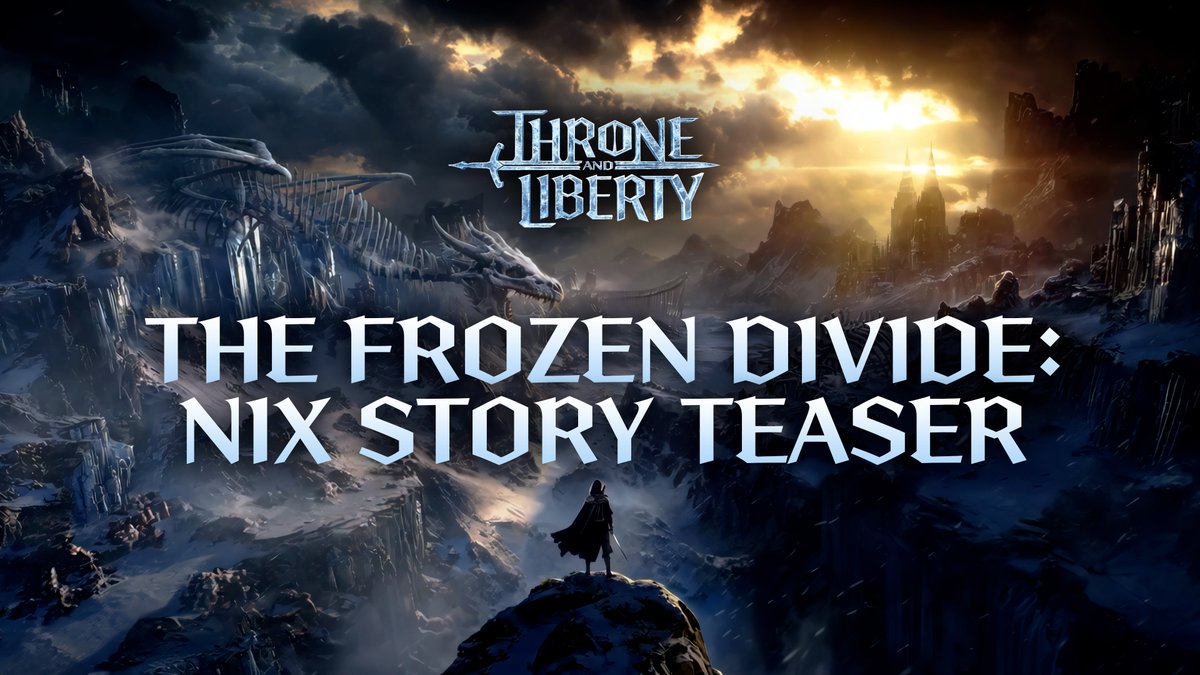 A new journey awaits in The Frozen Divide: Nix. Arrives on June 25!
