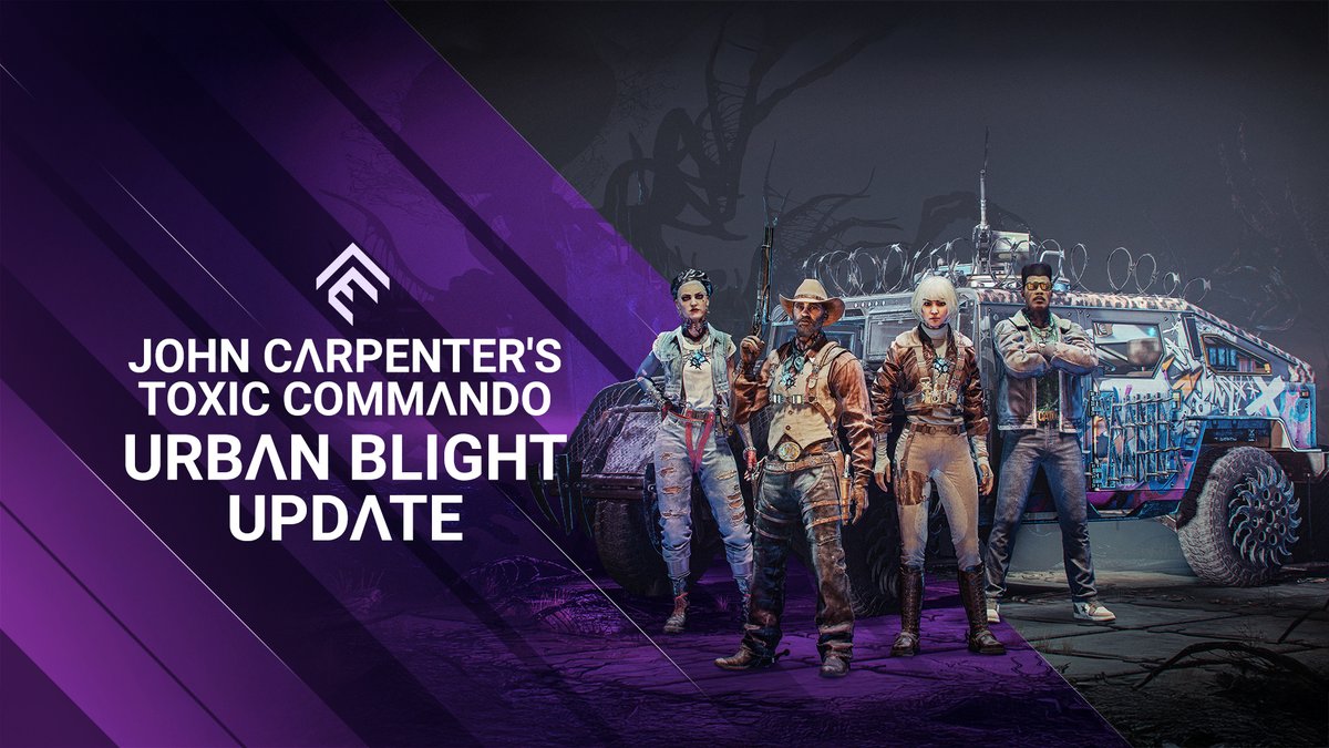 Commandos, the carnage continues! The Urban Blight free update of #ToxicCommando is now live: 🏢 New mission on an urban map 🪰 First flying enemy 🪖 6 new weapons and 2 vehicles Clear out the city now!