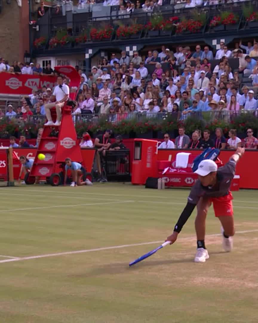 Out of this WORLD from Rinky Hijikata 😳☄️ ATP Tour #HSBCChampionships