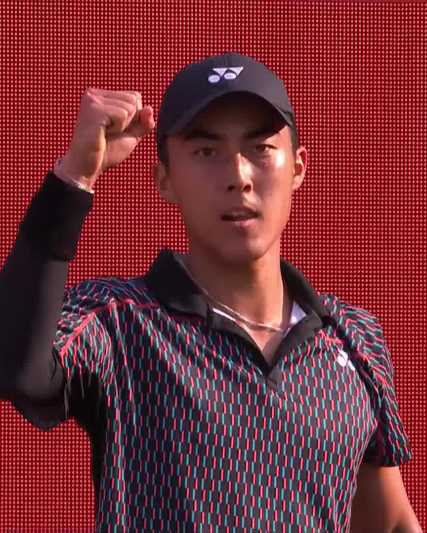 Rinky from downtown 💥 #HSBCChampionships