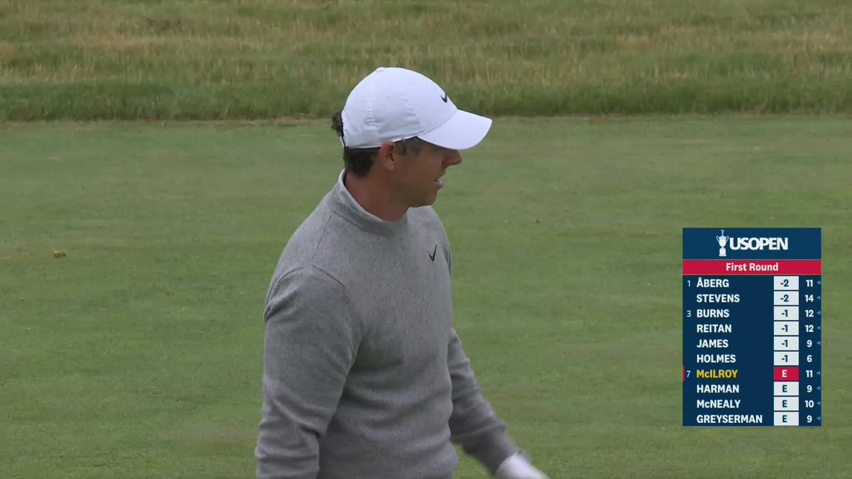 Spin it back ๐ Rory looking to get his round back into red figures.