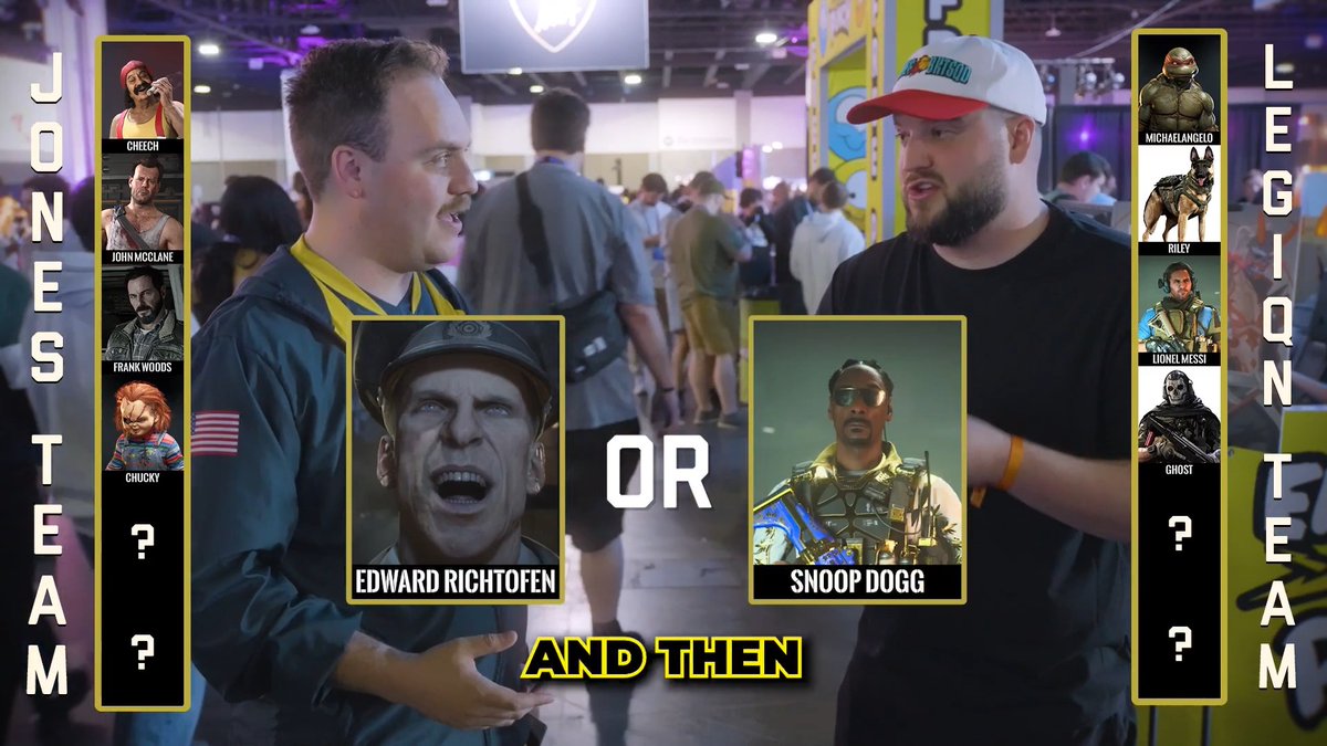 America's Navy and Jordan Payton pick their Call of Duty 6v6 squad from random operators Who would make your squad?