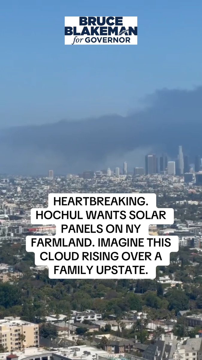 New York could be next to face this destruction. This is what a solar panel fire does to a community. Firefighters say they have to let it burn. Yet Kathy Hochul is still trying to build massive solar farms in your community. Not on my watch.
