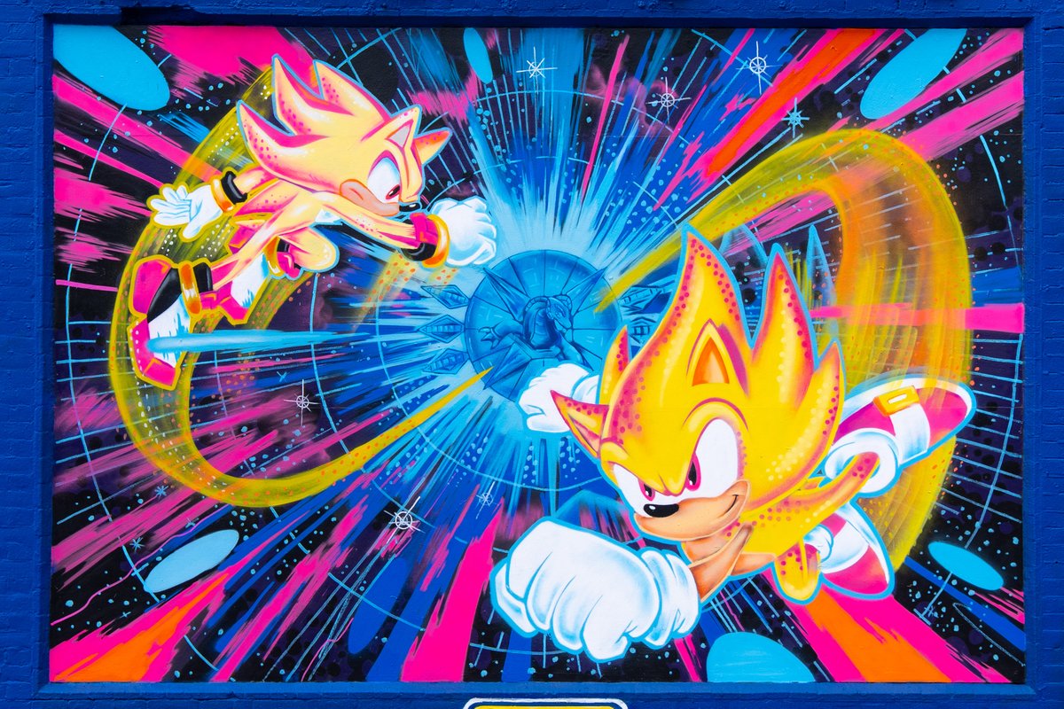 7 artists, 7 murals, 7 iconic moments. Relive some of the biggest moments of Sonic's history in Shoreditch before June 28th!