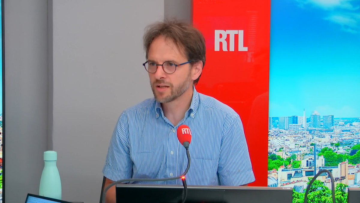 La climatisation : "Si on massifiait son usage ร Paris dans tous les logements, on aurait un impact entre +2 et +4 degrรฉs sur la tempรฉrature extรฉrieure" David Marchal, directeur exรฉcutif de lโexpertise et des programmes ร lโADEME, au micro d'Anne-Sophie Lapix #OnRefaitLeMonde