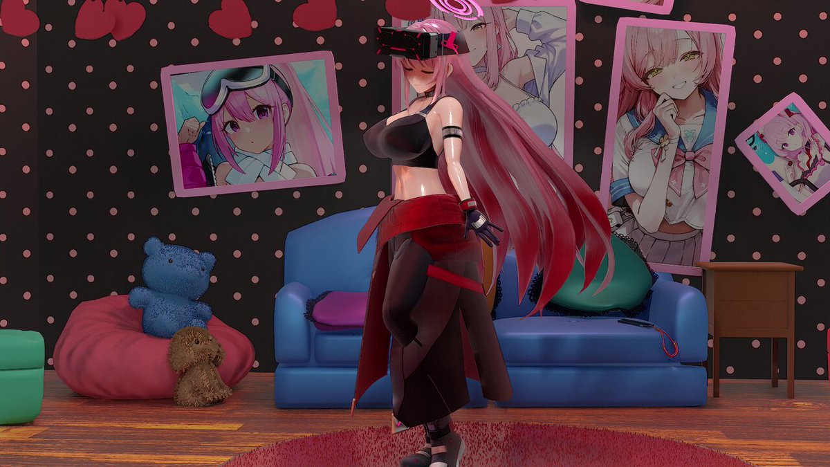 【MMD動画公開】 和泉元エイミ ❤ Mumu You Naitang ブルーアーカイブ／Blue Archive 💖 Patreon ☕ Ko-fi #MMD #ブルーアーカイブ #BlueArchive #和泉元エイミ #エイミ #MumuYouNaitang #4K #60FPS