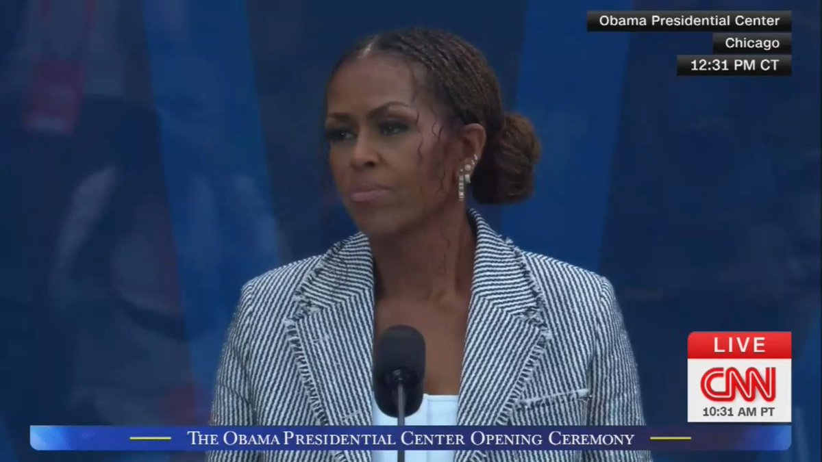 Michelle Obama: Barack did the people's work. Rescuing our economy. Expanding healthcare. Ending a war. Saving an auto industry. Winning a Peace Prize. Keeping us safe from Ebola. Standing up for marriage equality. Listening to science. And comforting an entire nation in the face of unspeakable tragedies.