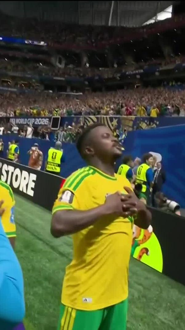 𝐈𝐂𝐄 𝐈𝐍 𝐇𝐈𝐒 𝐕𝐄𝐈𝐍𝐒 🧊❄️ Teboho Mokoena finds the equaliser from the spot 😤🇿🇦 📺 Stream #FIFAWorldCup2026 on DStv: #DStvFIFAWorldCup2026 | #EverythingCanWait