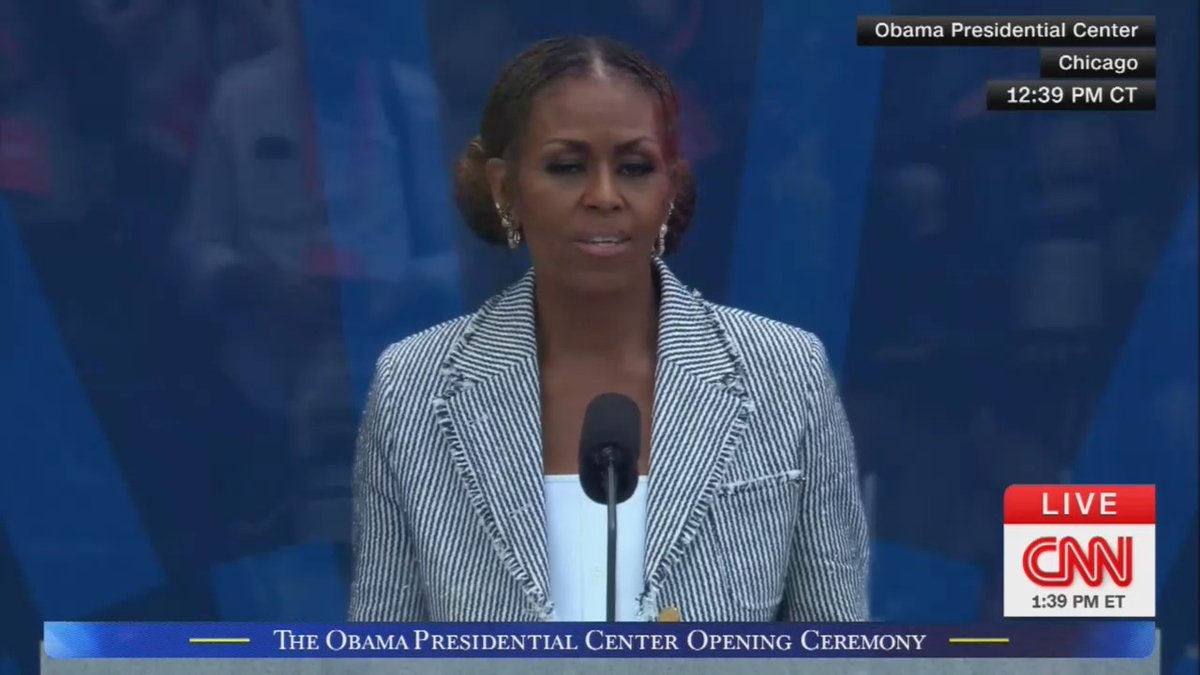 Michelle Obama: We simply don't have the luxury or time to be cynical or complacent. Hope is the essential spark that lights the fire of change. But hope is a choice. Whether or not we speak up is a choice. Voting is a choice. Being a decent human being is a choice. Believing that we still hold the power to build a country that reflects us all is a choice.