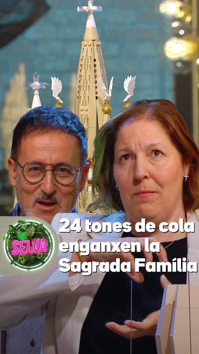 🤯 Les sis torres centrals de la Sagrada Família estan enganxades amb 24 tones de cola. Ens ho explica a #LaSelva3Cat Begoña Cantera, enginyera de Henkel, que va liderar aquest projecte tan singular. I vosaltres, sabíeu aquesta dada? Us ha sorprès que s’hagi fet servir aquesta tècnica en un monument tan emblemàtic? Us llegim als comentaris! 👀👇