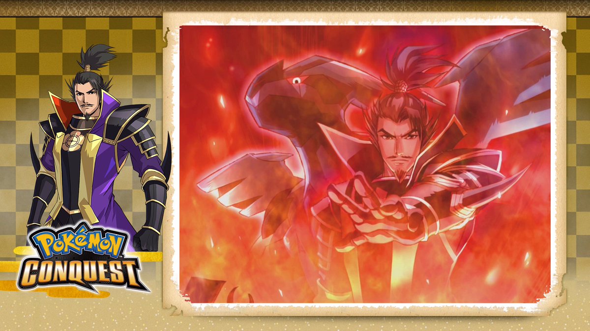 Pokémon Conquest was released on this day in 2012 on the Nintendo DS™ family of systems! In this unique turn-based strategy game, Trainers built a strong bond with their Pokémon in order to unite the vast Ransei region! 🏯