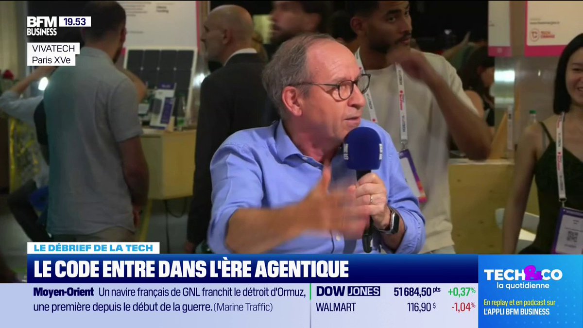 Le code entre dans l'ère agentique "Grâce à l'IA, il y a un champ des possibles qui s'ouvre pour créer des business et faire de l'argent avec de bonnes idées. Et Codex, c'est l'outil qui peut nous trouver la bonne idée et la fabriquer" 💬Christophe Aulnette &amp; Luc Julia 🎙️François Sorel