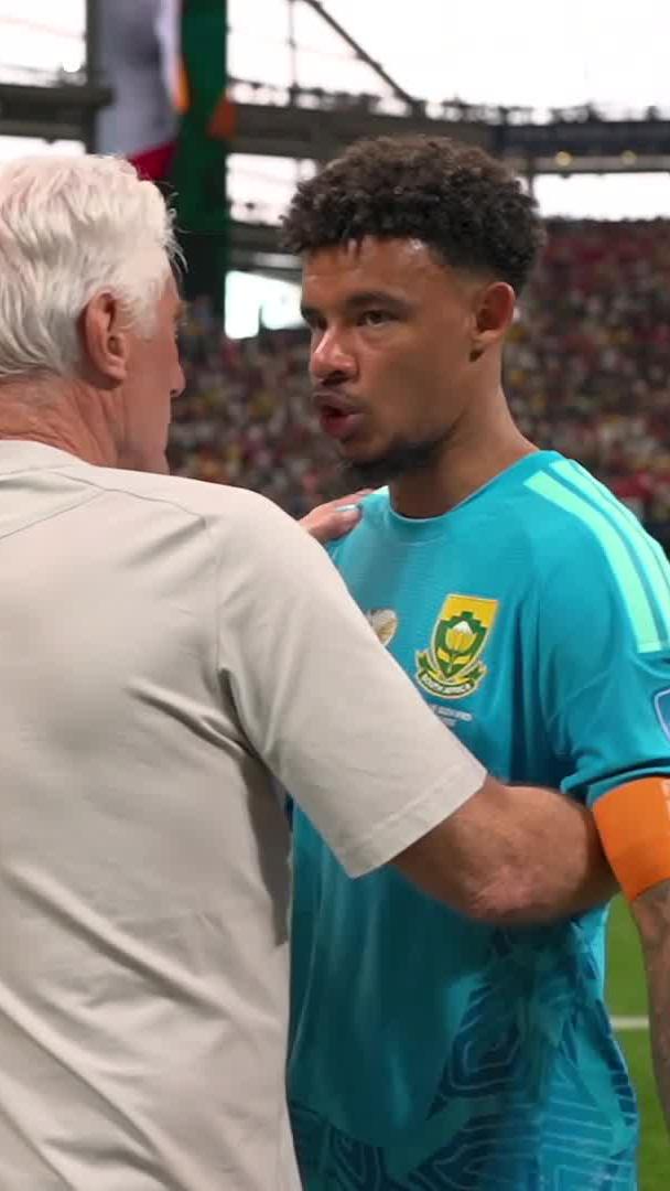 Full-time scenes in Atlanta 🎥🇿🇦 Bafana Bafana keep themselves in the fight for a knockout spot 👏 #FIFAWorldCup2026 | #DStvFIFAWorldCup2026 | #EverythingCanWait