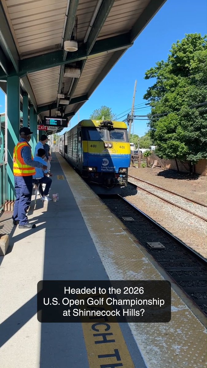The U.S. Open Golf Championship has returned to Long Island, and there's no better way to get there than the LIRR! We've set up a temporary station at Shinnecock Hills, just steps from the course, and added extra service. Check TrainTime for schedules and enjoy the tournament!