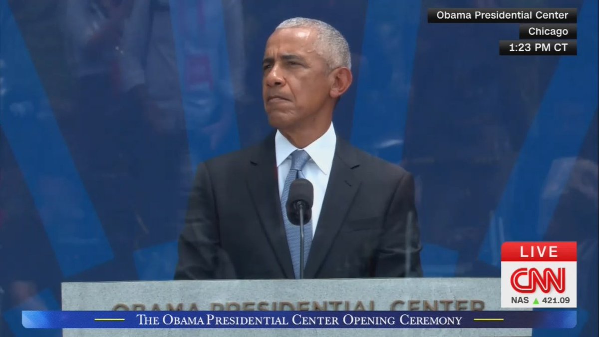 President Obama: Through petitions and protests, marches and strikes, moral appeals from the pulpit, and conversations at the family dinner table, men and women from all walks of life, of every color, every faith, every region, took up the cause of democracy and made it their own until "we, the people" came to include not just some of us, but all of us.