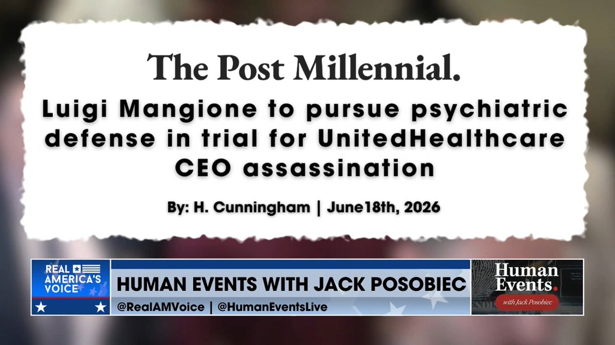LUIGI MANGIONE NOW CALLING FOR PSYCHIATRIC DEFENSE Jack Posobiec asks if this is another crime of passion or a zoomer claiming a mental health day? Jonathan Alpert discusses.