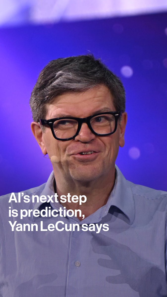 AMI Labs Executive Chairman Yann LeCun says the future of AI depends on systems that can predict what happens next, not just absorb more data and compute. Watch the full conversation with Tom Mackenzie at the VivaTech X Bloomberg Awards:
