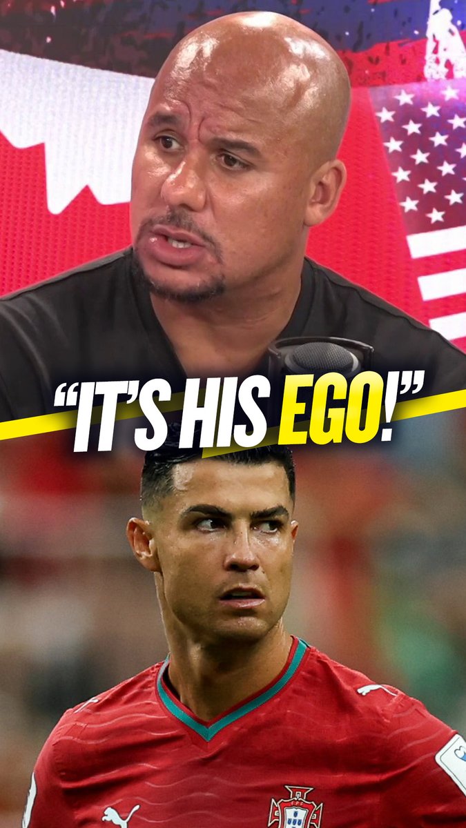 ❌ "I wouldn't start him." 😬 "It's his ego..." Gabby Agbonlahor explains why Portugal must drop Cristiano Ronaldo for their next World Cup game 🇵🇹