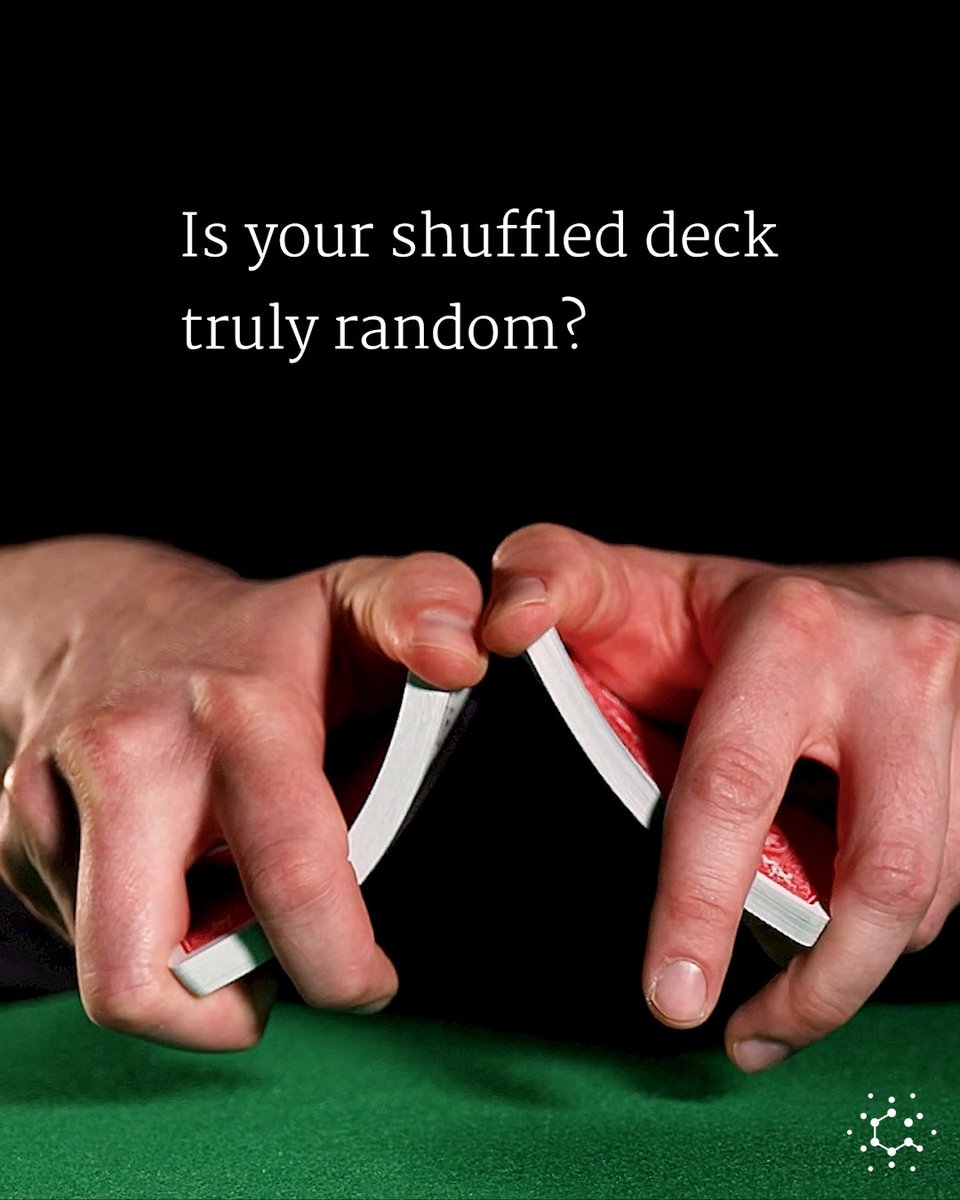 Every time you shuffle a deck of cards, you produce a configuration that has almost certainly never existed before, and never will again. But how do you know when you’ve shuffled enough times to mix up the deck?