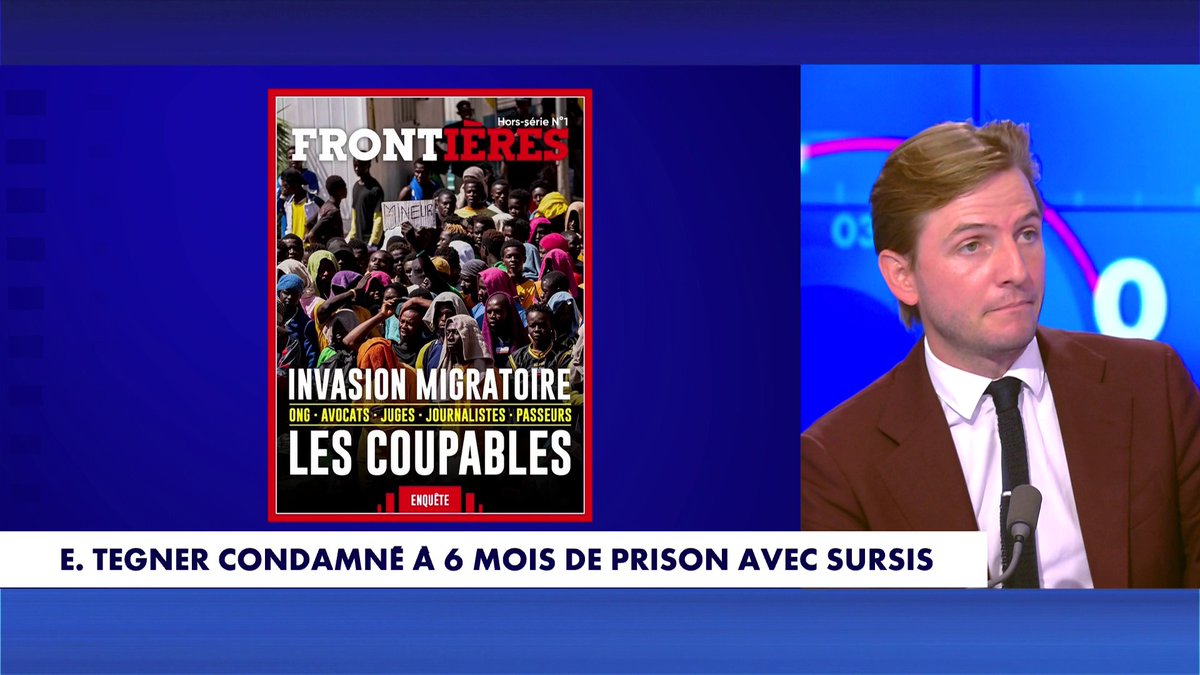 Erik Tegner réagit à sa condamnation : «C’est un procès éminemment politique, et qui est sidérant» dans #100Politique Toute l'info est à retrouver sur